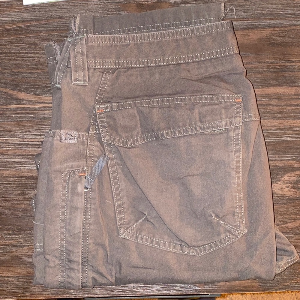 LL Bean Men’s work pants.  Riverton style.  33x30